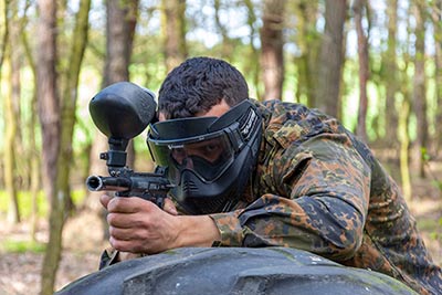 Czysta Adrenalina na polu paintballowym koło Pomiechówka