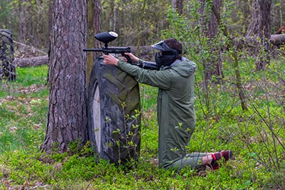 Pole Paintballowe koło Warszawy - Paintballowy Gaj